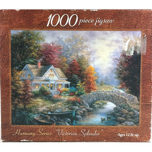 Harmony Series Victorian Splendor 1000 Piece Jigsaw Puzzle 25" x 18"